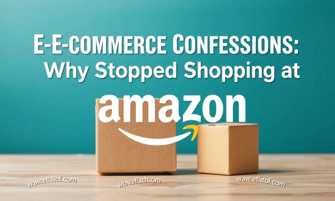 E-Commerce Confessions: Why I Stopped Shopping at Amazon (And You Should Too) E-Commerce Confessions: Why I Stopped Shopping at Amazon (And You Should Too)