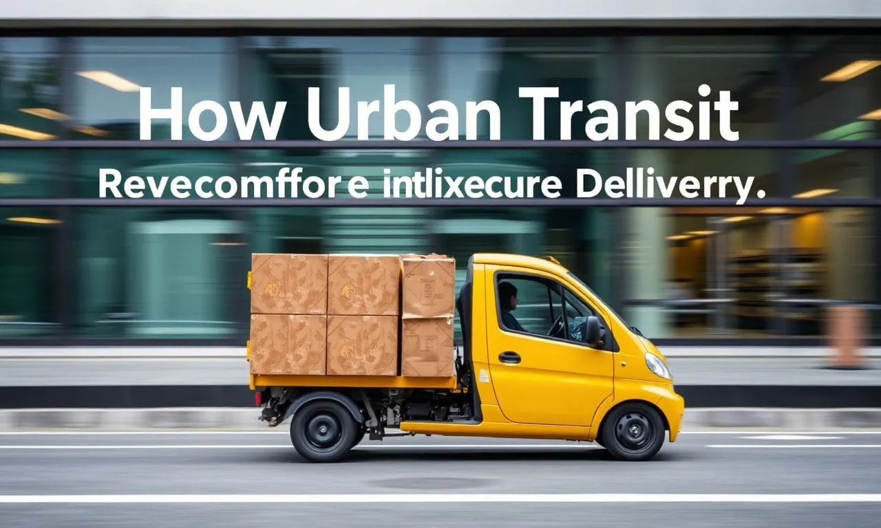 How Urban Transit is Revolutionizing Ecommerce Delivery How Urban Transit is Revolutionizing E-commerce Delivery