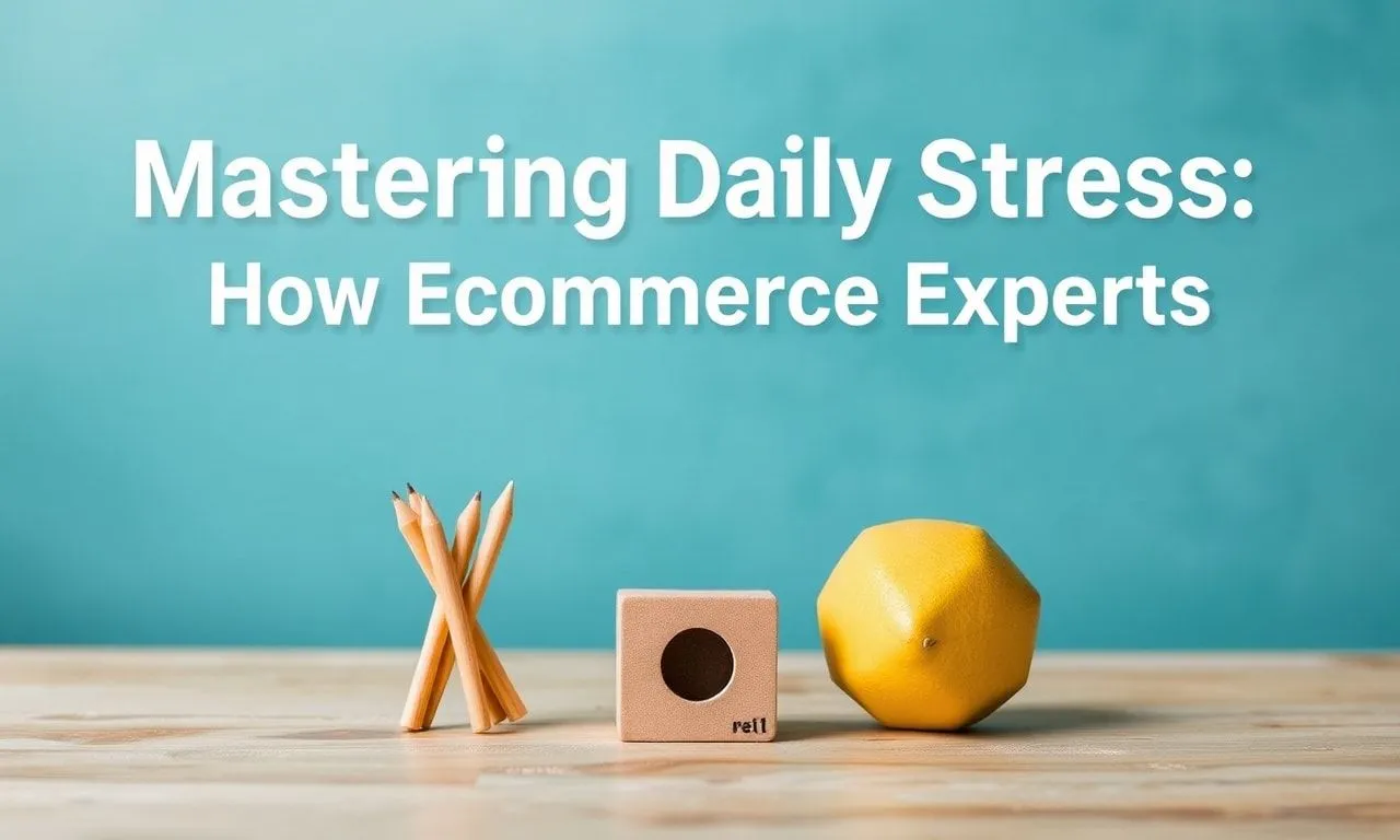 Mastering Daily Stress: How Ecommerce Pros Stay Calm and Focused Mastering Daily Stress: How Ecommerce Experts Stay Calm and Focused