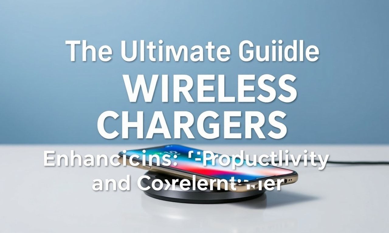 The Ultimate Guide to Wireless Chargers: Boosting Productivity and Convenience