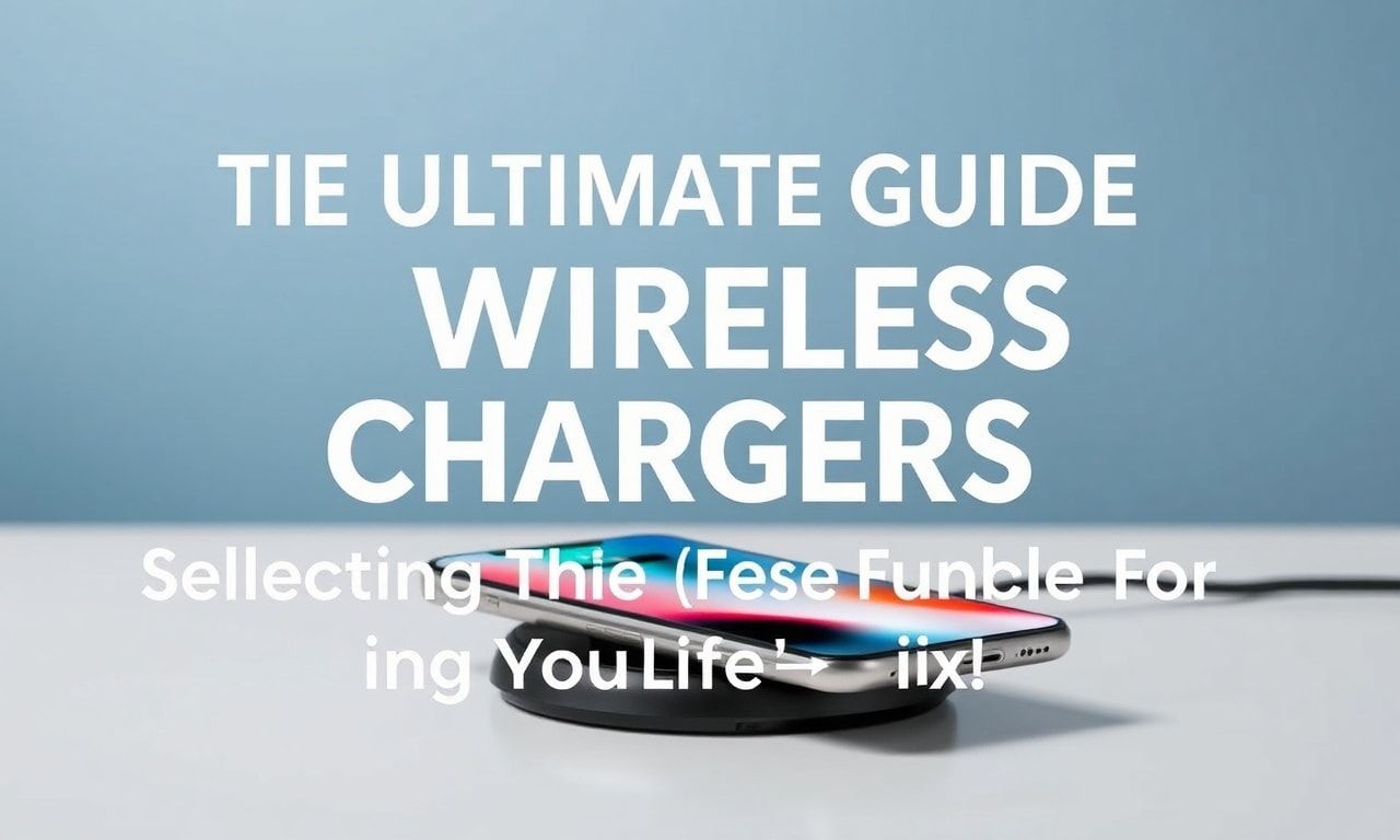 The Ultimate Guide to Wireless Chargers: Choosing the Right One for Your Lifestyle