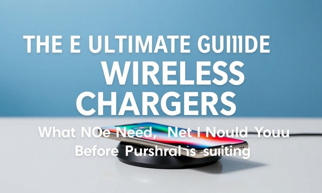 The Ultimate Guide to Wireless Chargers: What You Need to Know Before You Buy