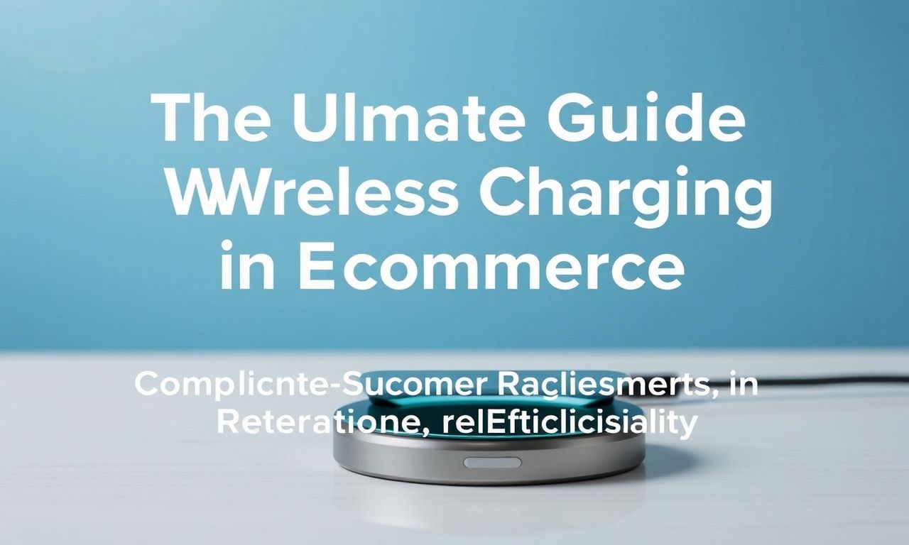 The Ultimate Guide to Wireless Charging in Ecommerce: Enhancing Customer Experience and Operational Efficiency