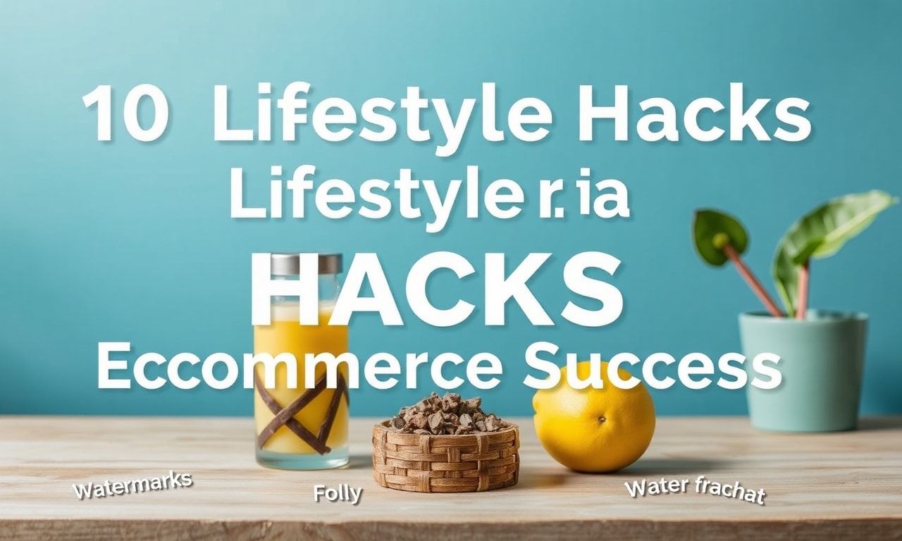10 Lifestyle Hacks to Boost Your Ecommerce Success