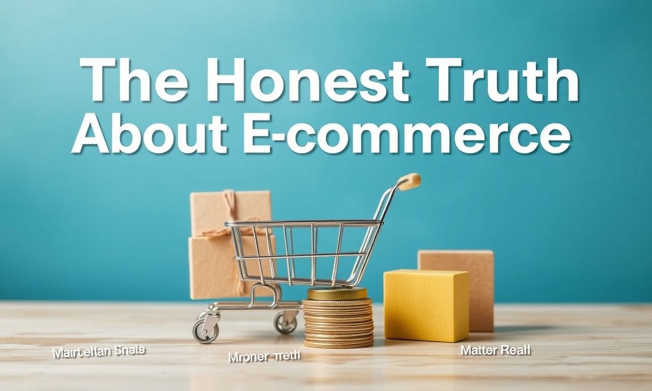 The Honest Truth About Ecommerce: I've Seen It All and I'm Telling You What's Up
